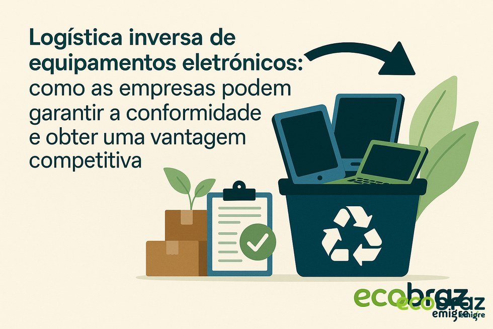 Logística reversa de eletrônicos: como empresas podem garantir conformidade e vantagem competitiva