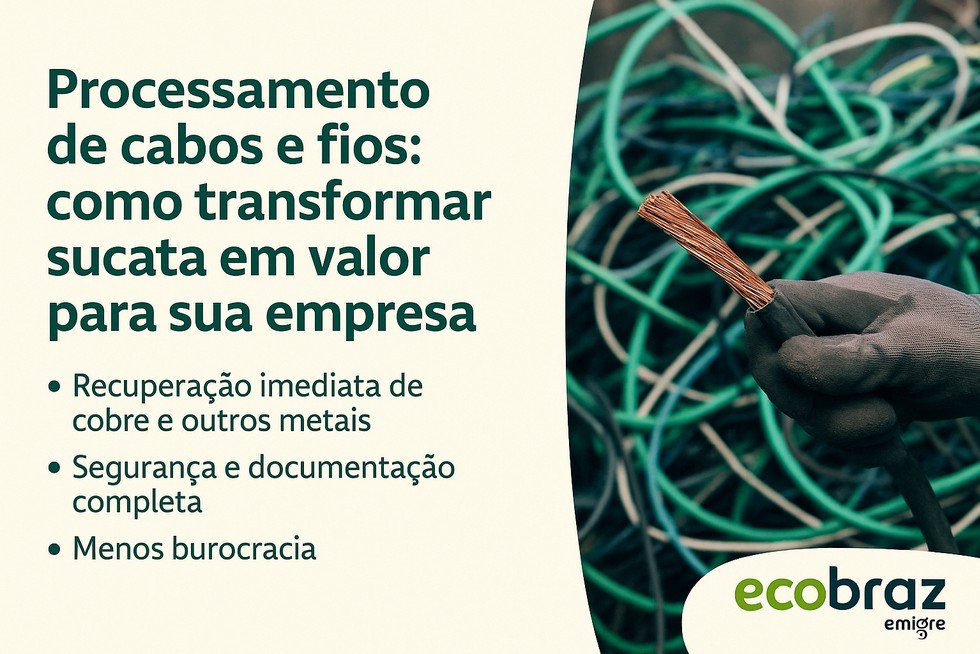 Cable and wire processing: how to turn scrap into value for your company